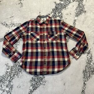Chrome Industries Shirt Mens‎ Size Medium Plaid Flannel Button Up Multicolor